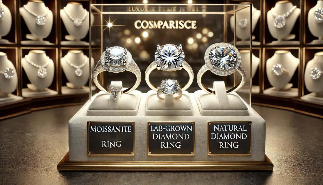 Moissanite vs. Lab-Grown Diamonds vs. Natural Diamonds: The Best Affordable Luxury for Timeless Jewelry